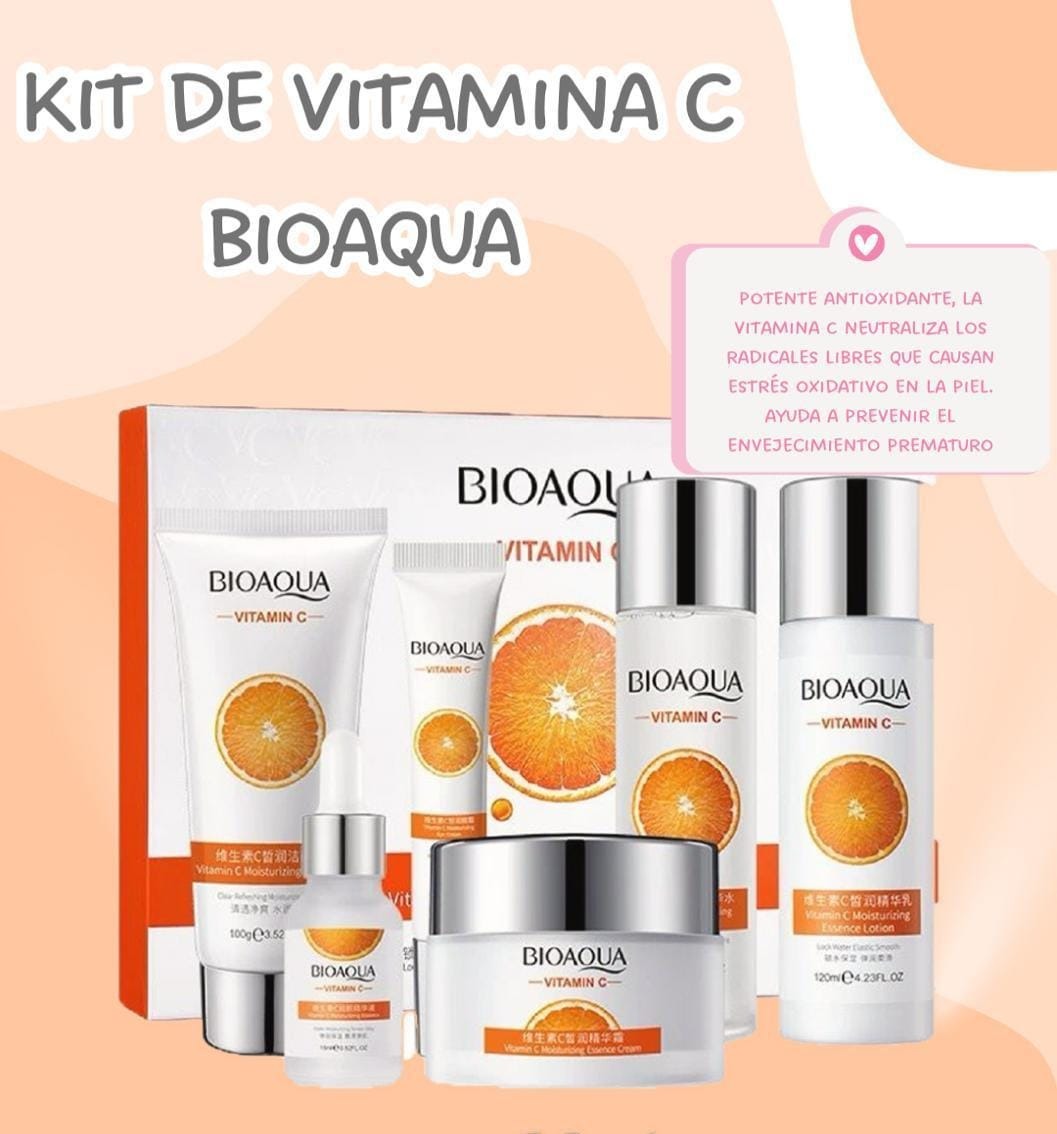 NUEVO KIT PIEL RADIANTE CON VITAMINA C